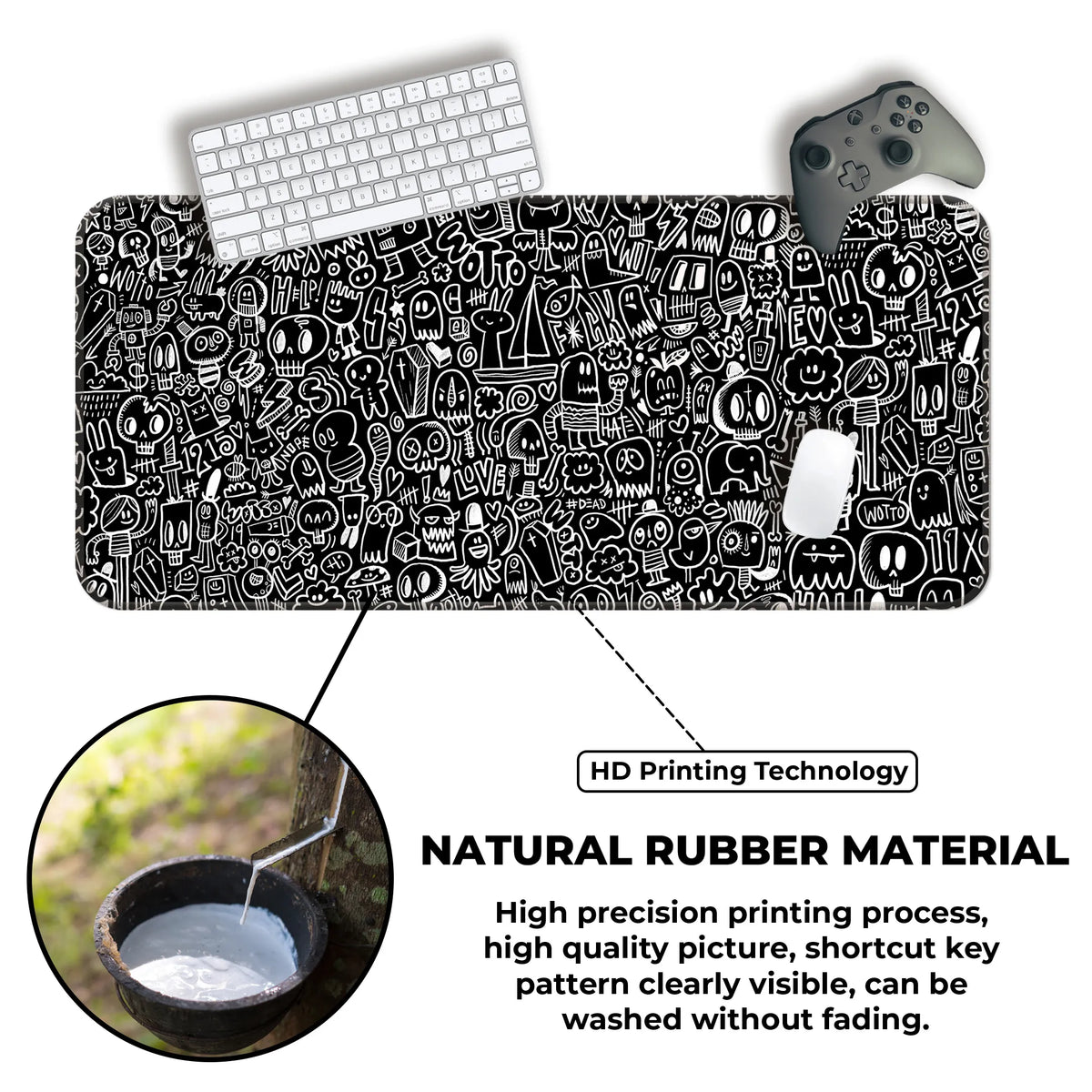 Graffiti Doodle Deskmat