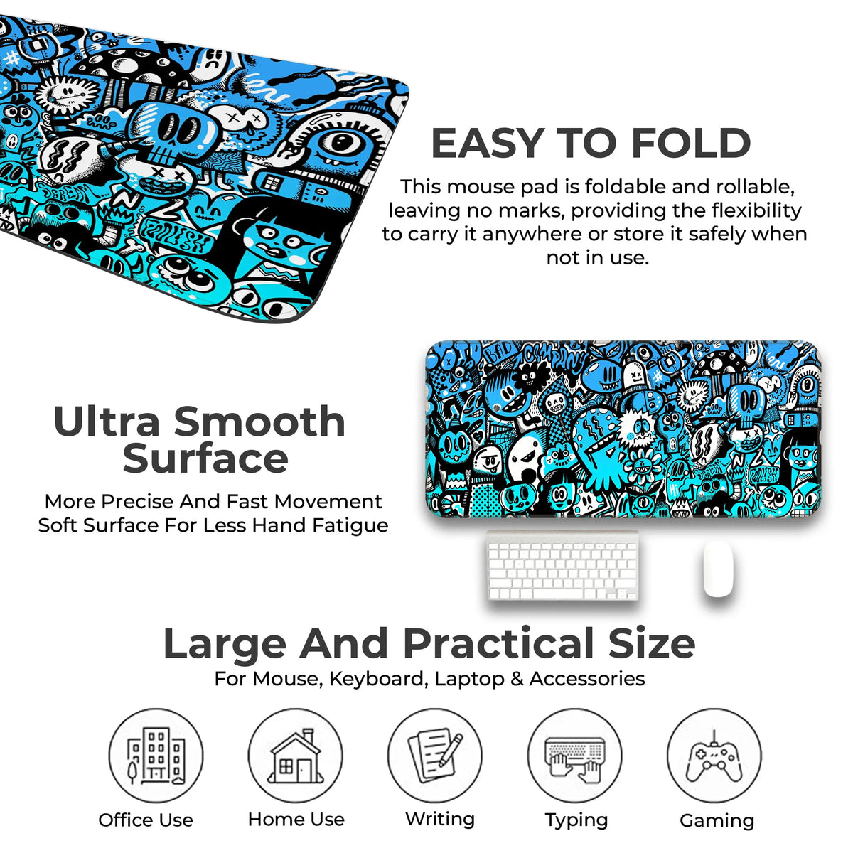 Graffiti Doodle Deskmat
