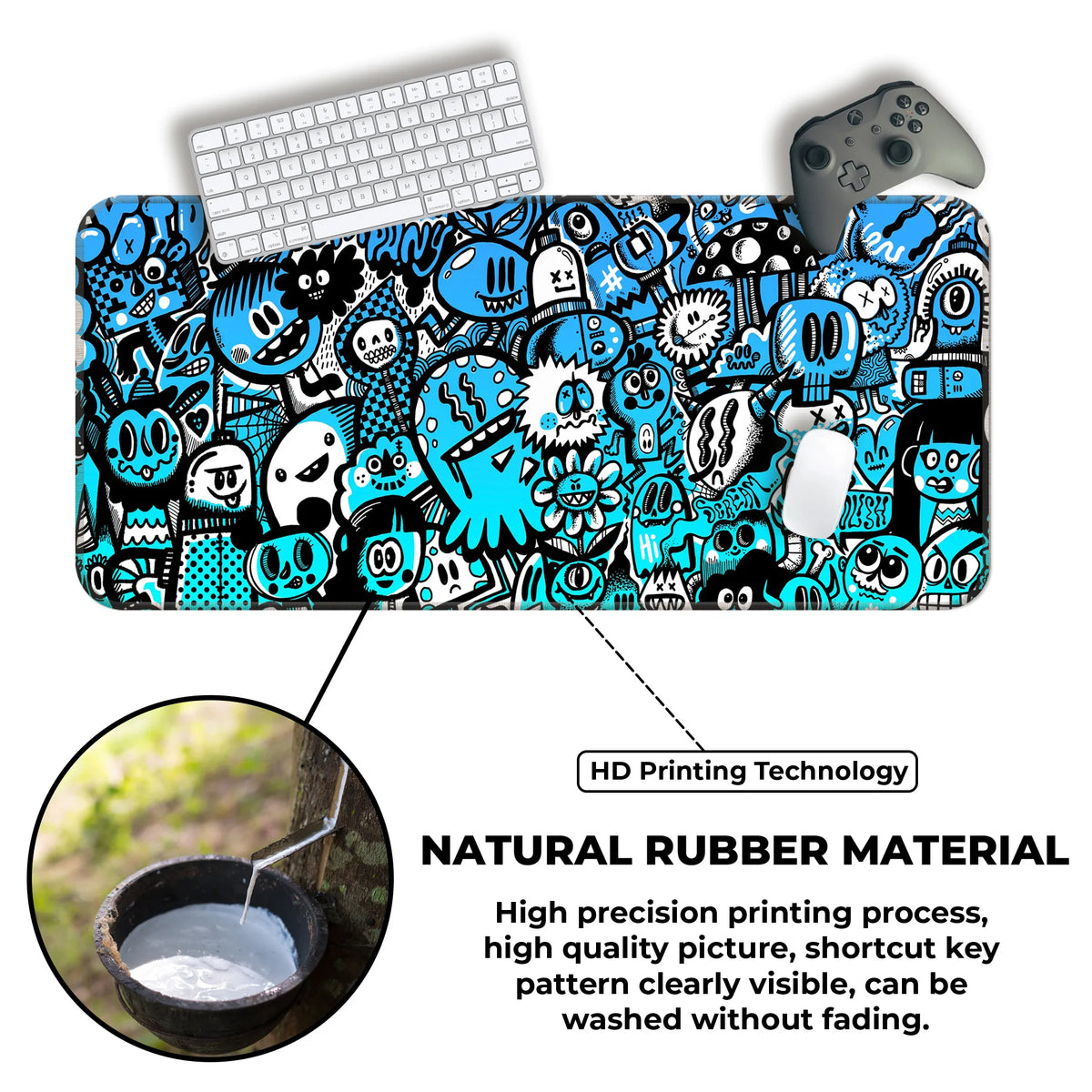 Graffiti Doodle Deskmat
