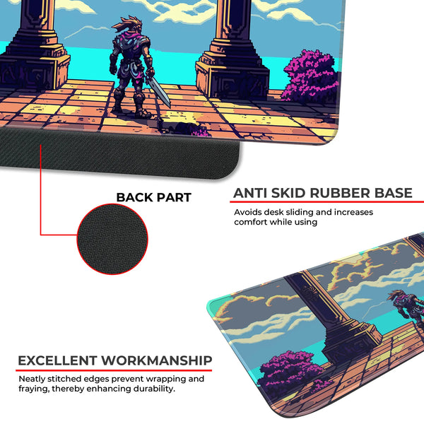 Pixel Art Cat Deskmat