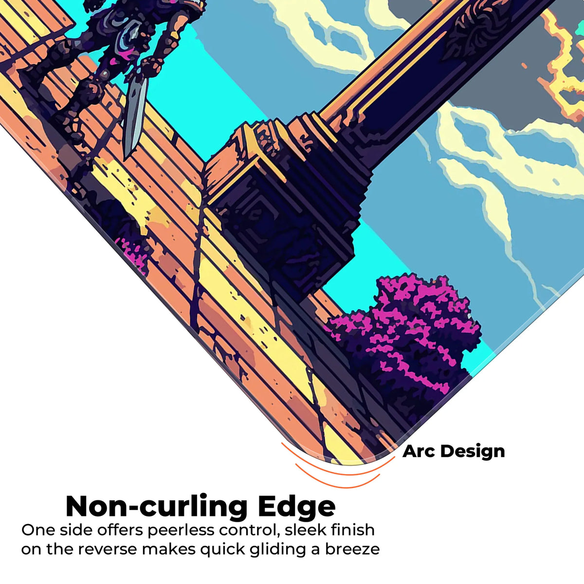 Pixel Art Cat Deskmat