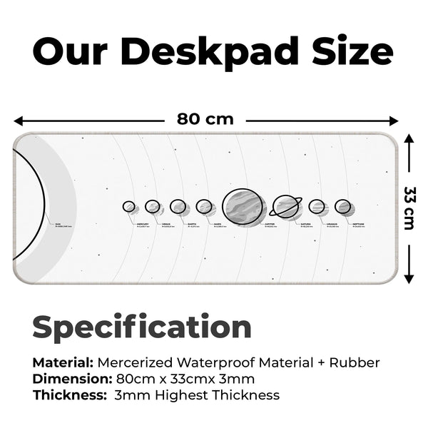 Solar System Deskmat