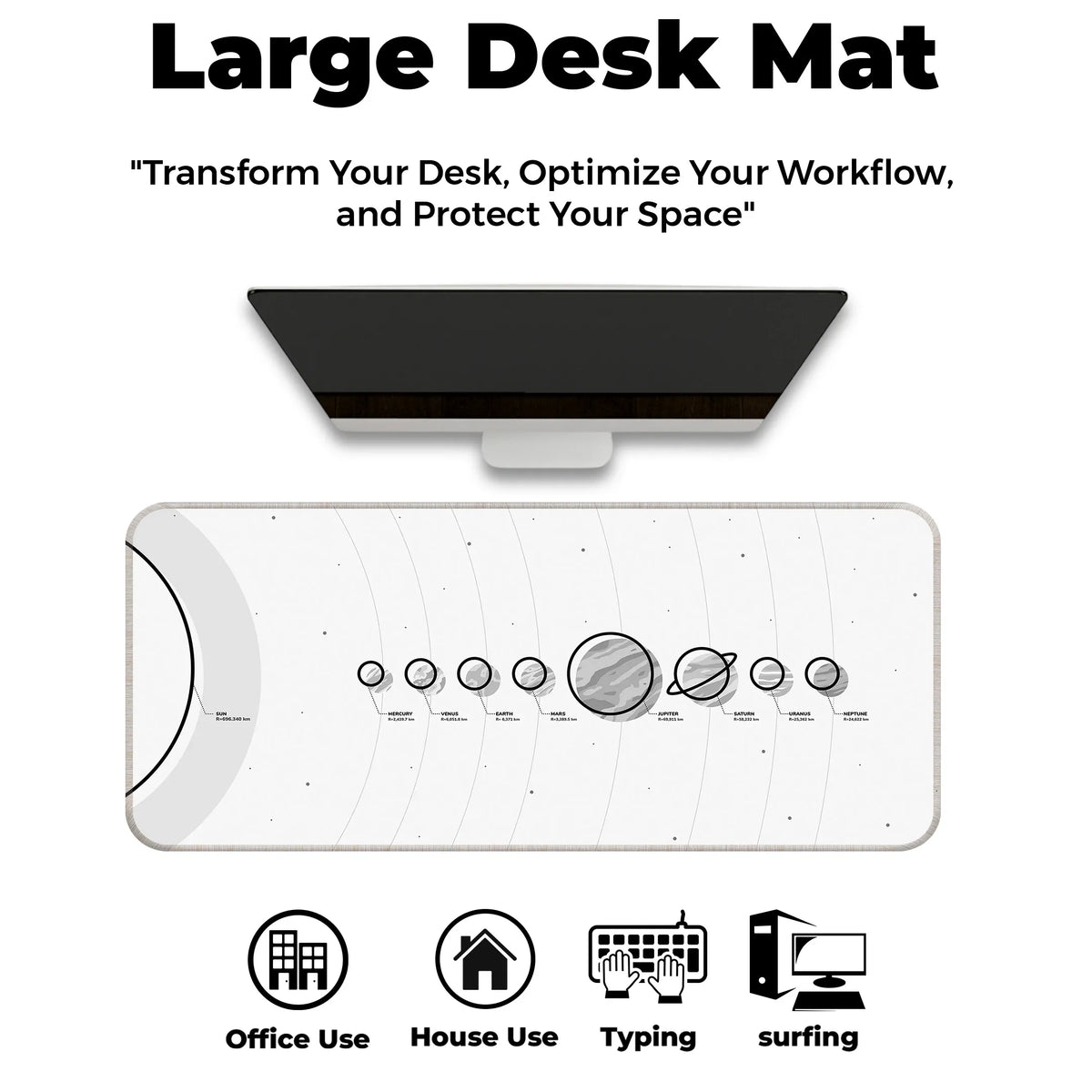 Solar System Deskmat