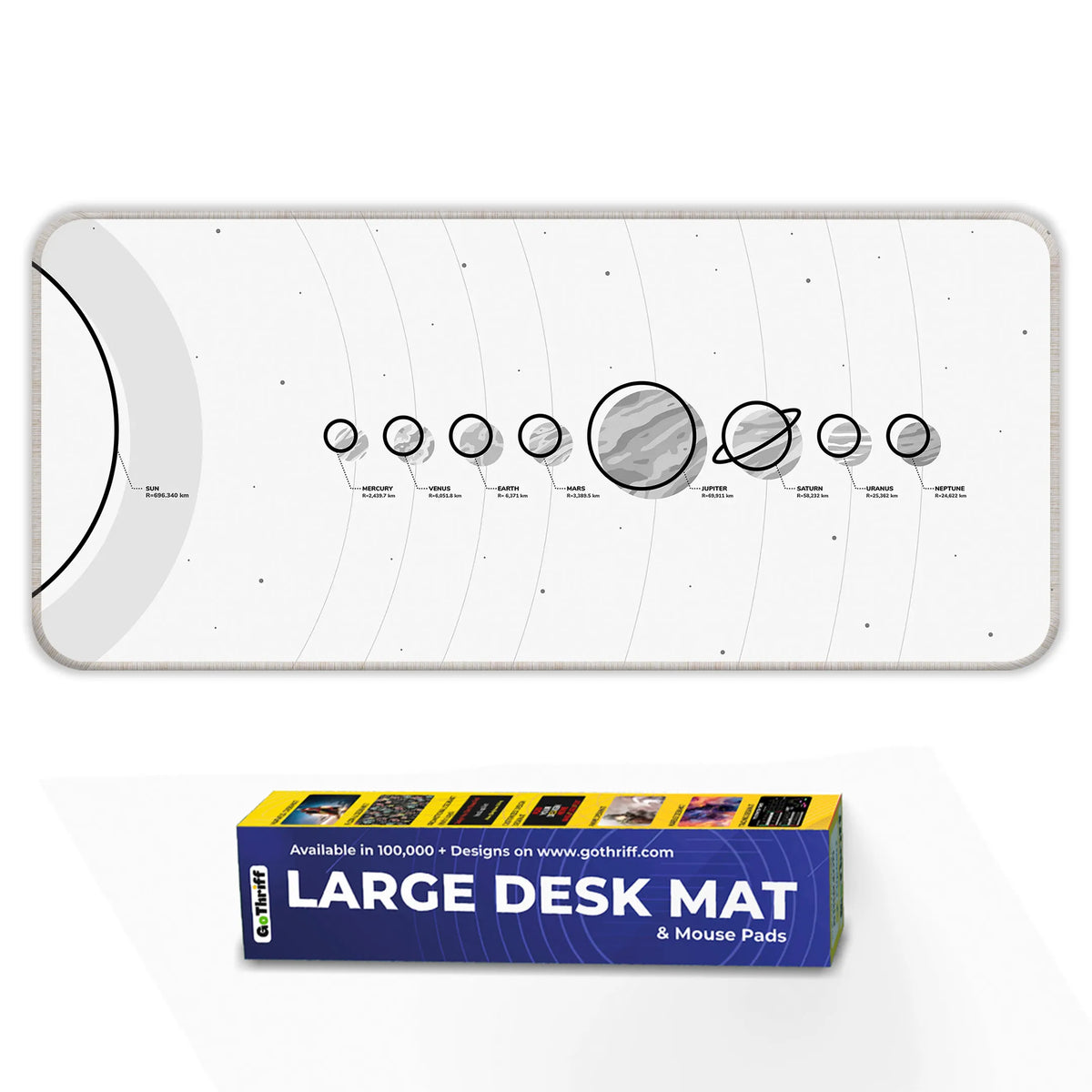 Solar System Deskmat