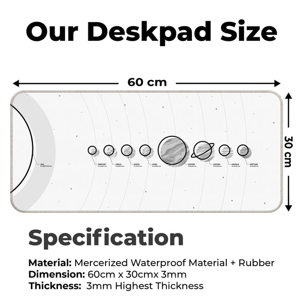 Solar System Deskmat