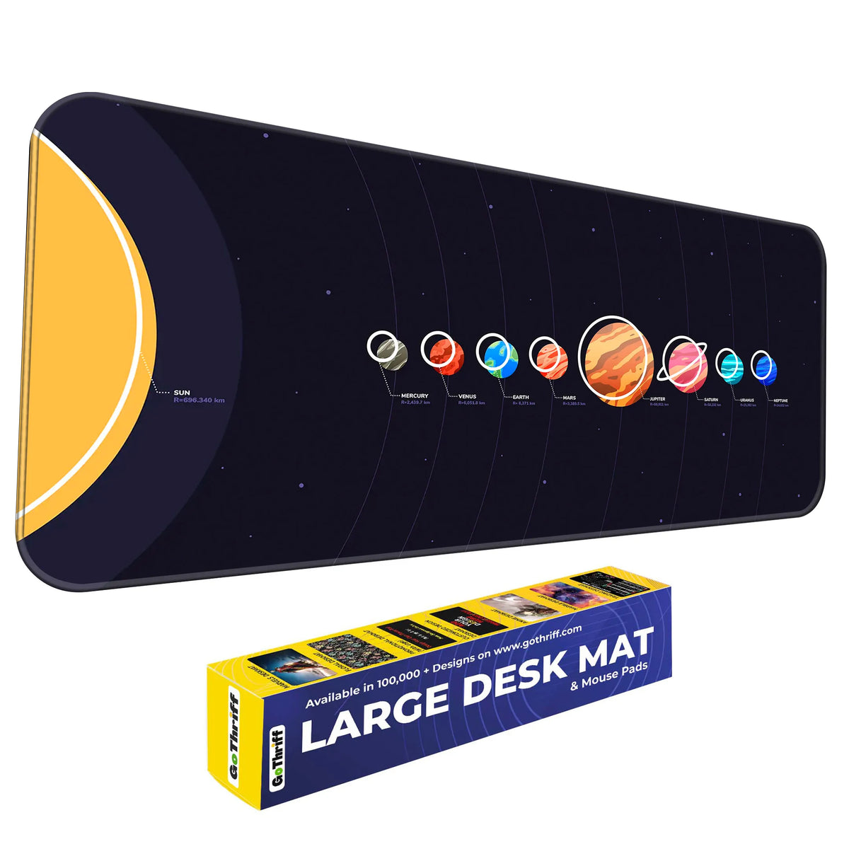 Solar System Deskmat