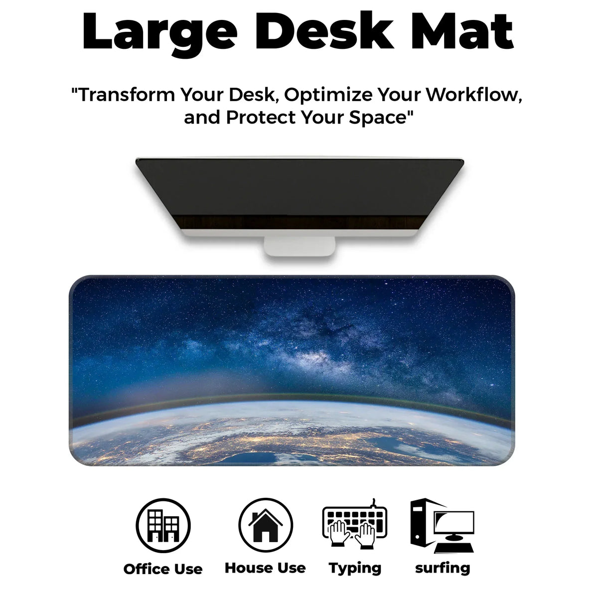 Spiral Galaxy Deskmat