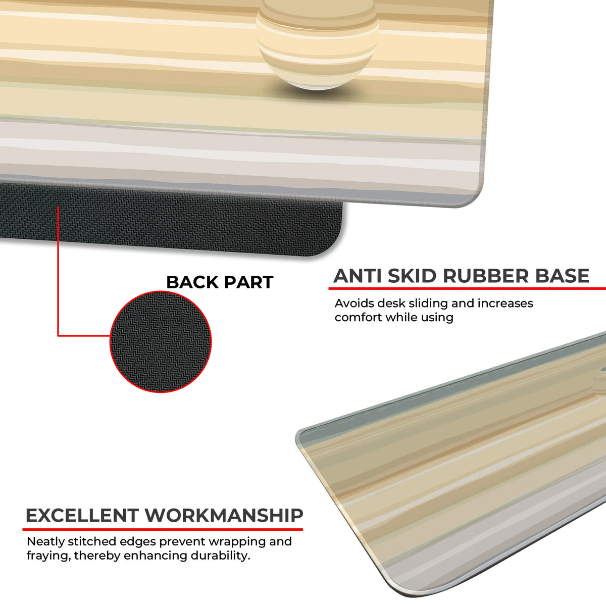 Saturn Texture – Ringed Beauty Edition Deskmat