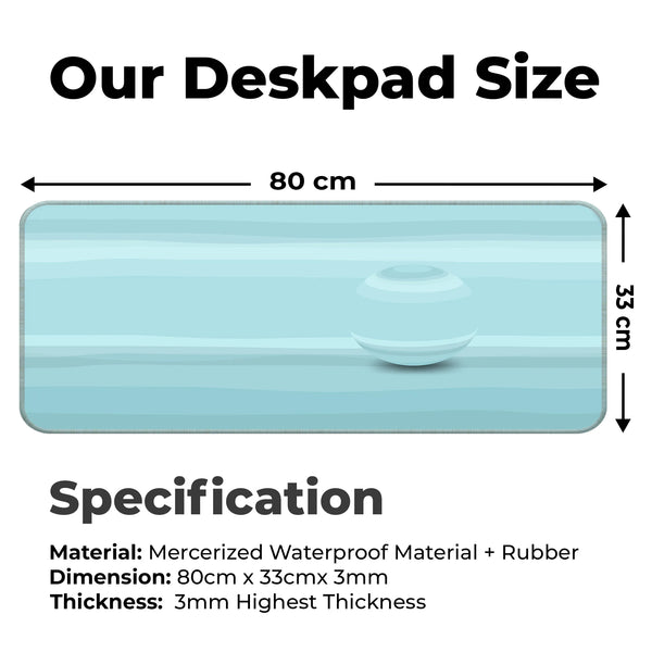 Uranus Texture – Ice Cloud Edition Deskmat