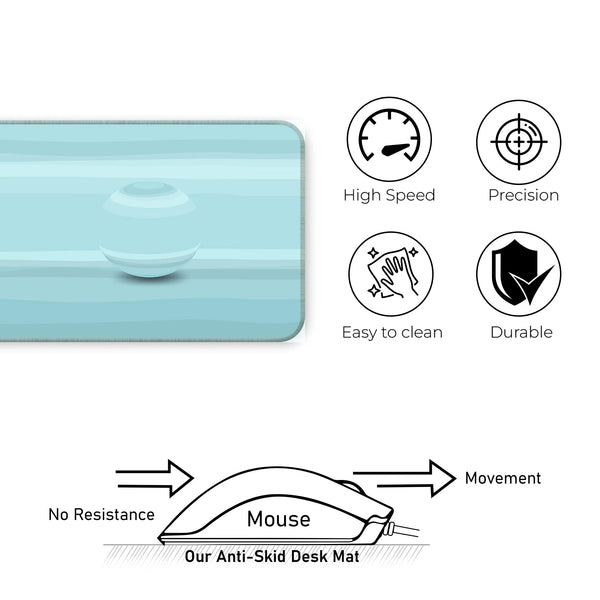 Uranus Texture – Ice Cloud Edition Deskmat