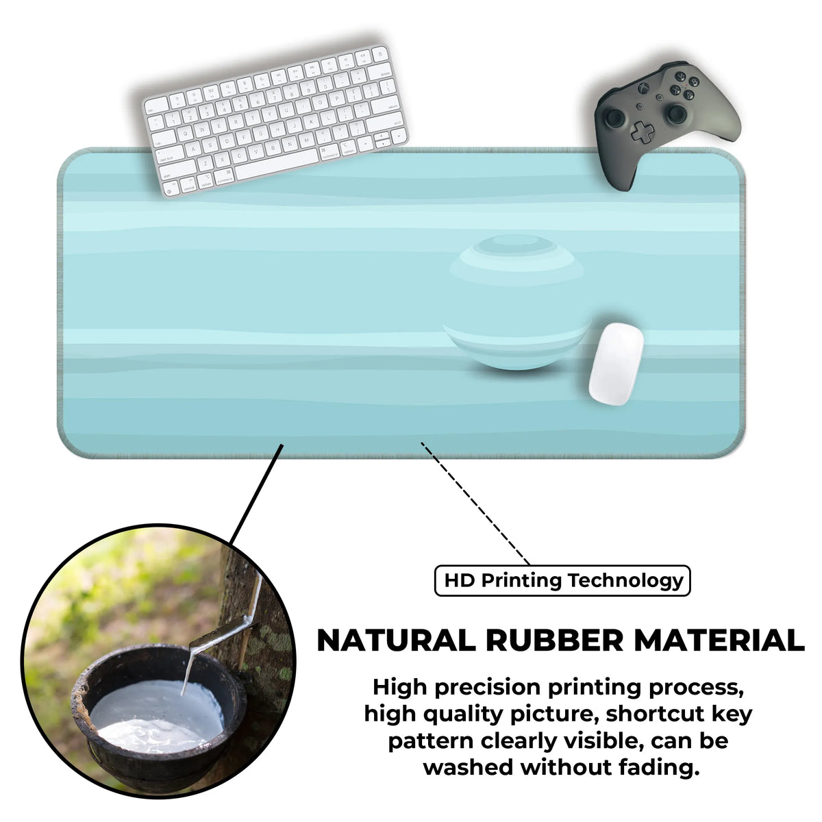 Uranus Texture – Ice Cloud Edition Deskmat