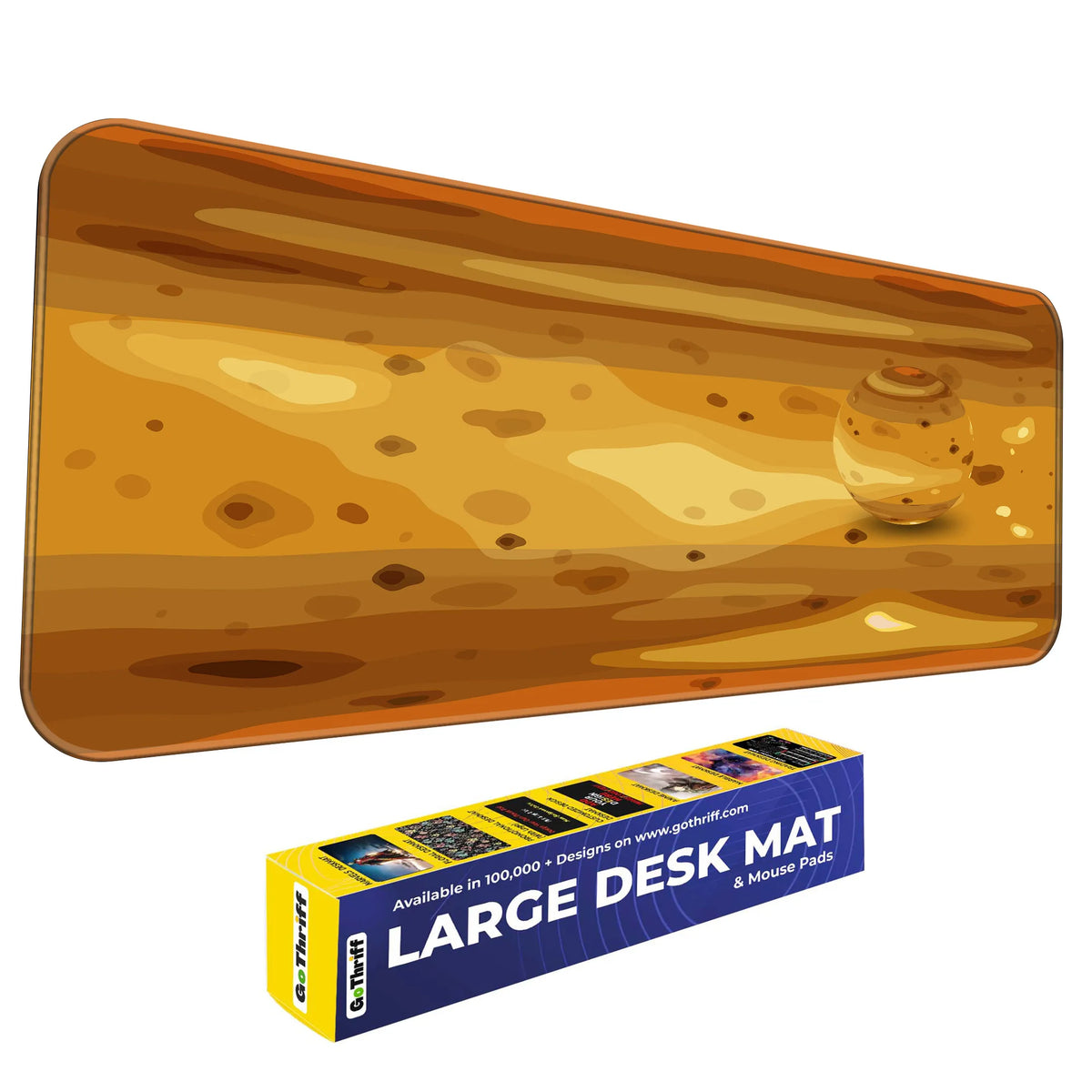 Venus Texture – Volcanic Glow Edition Deskmat