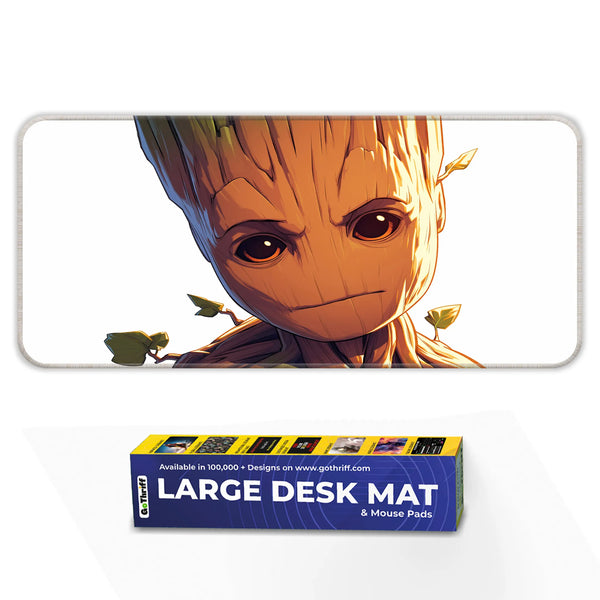 Baby Groot Cute Guardians Edition Deskmat