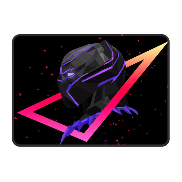 Black Panther Neon Fury Superhero Mousepad