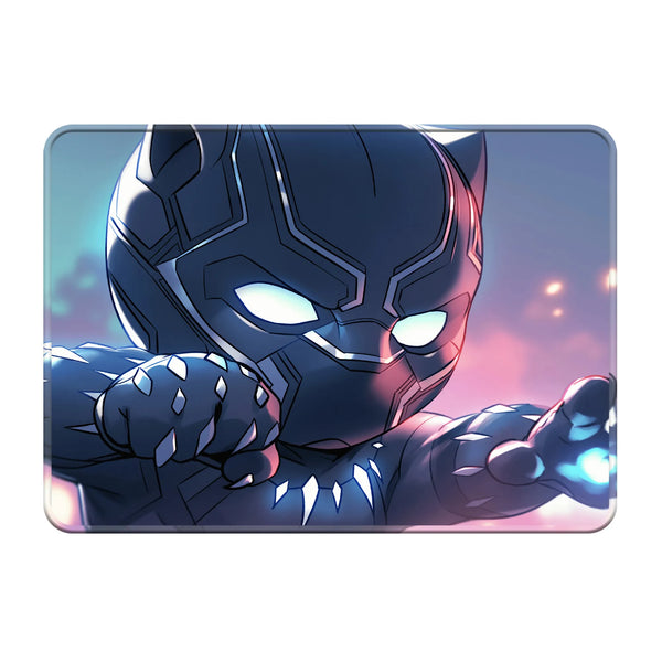 Black Panther Chibi Glow Power Design Mousepad