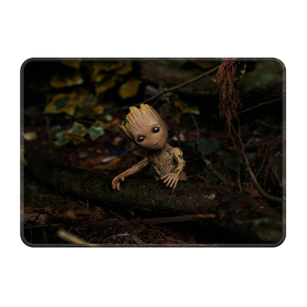 Baby Groot Forest Superhero Mousepad