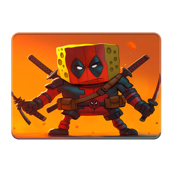 Deadpool Funny Sponge Mashup Mousepad