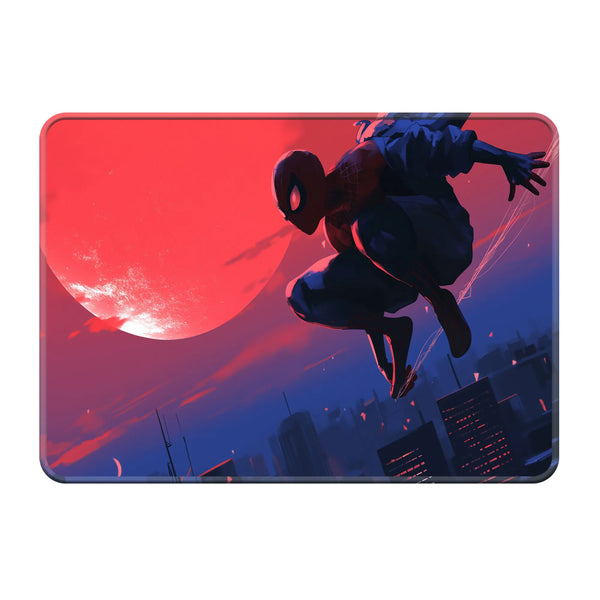 Spider-Man Red Moon Superhero Mousepad