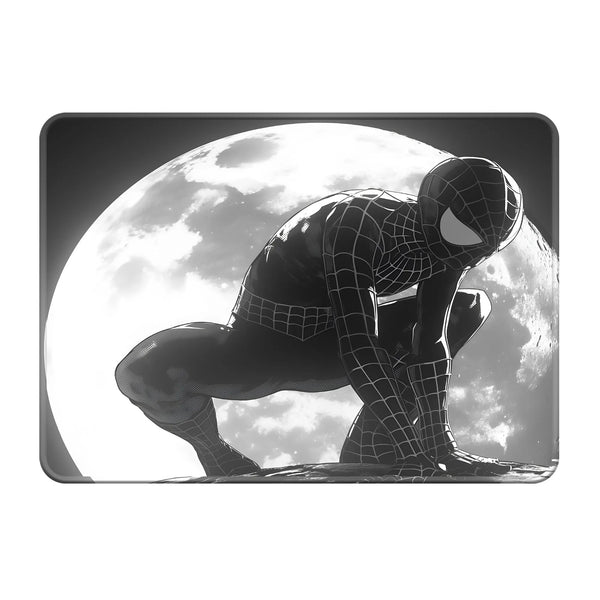 Black Suit Spider-Man Moonlight Superhero Mousepad