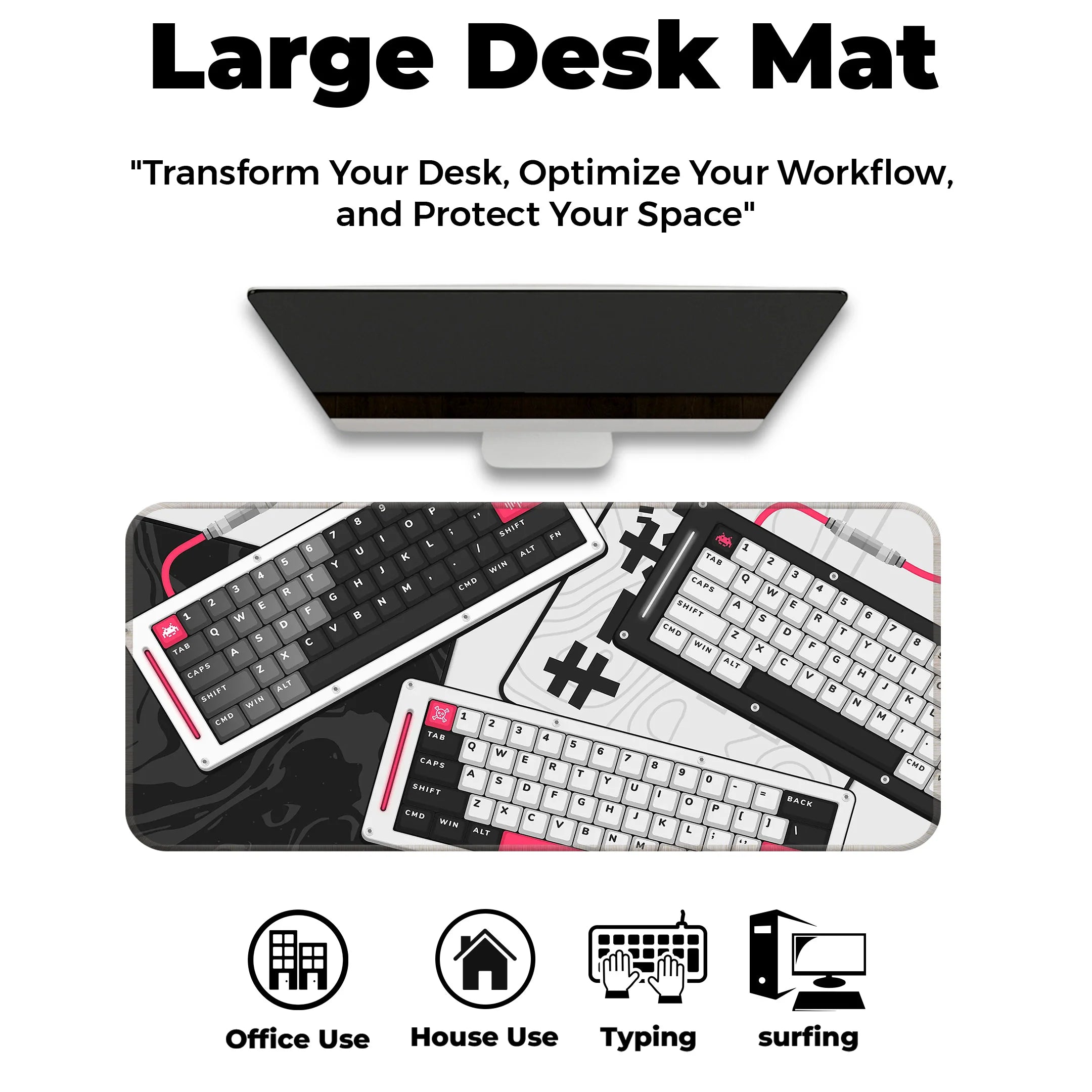 Keyboard design Deskmat