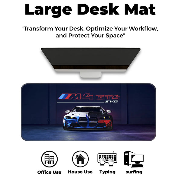 BMW M4 GT4 EVO Motorsport Deskmat