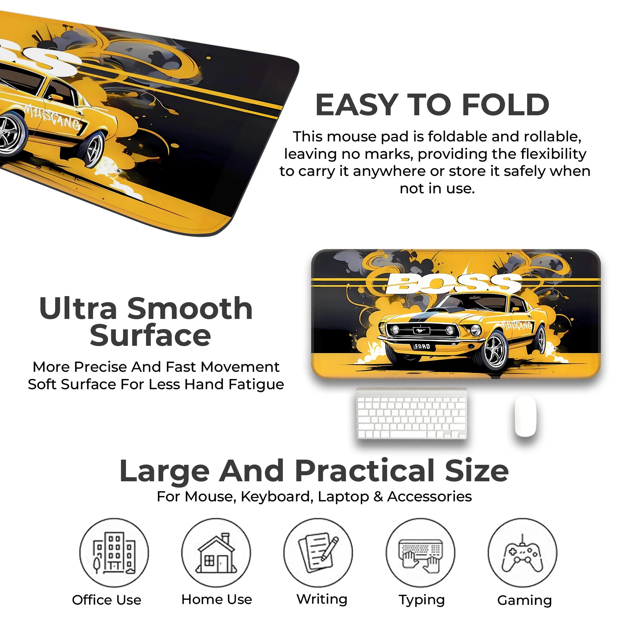 Ford Mustang Deskmat