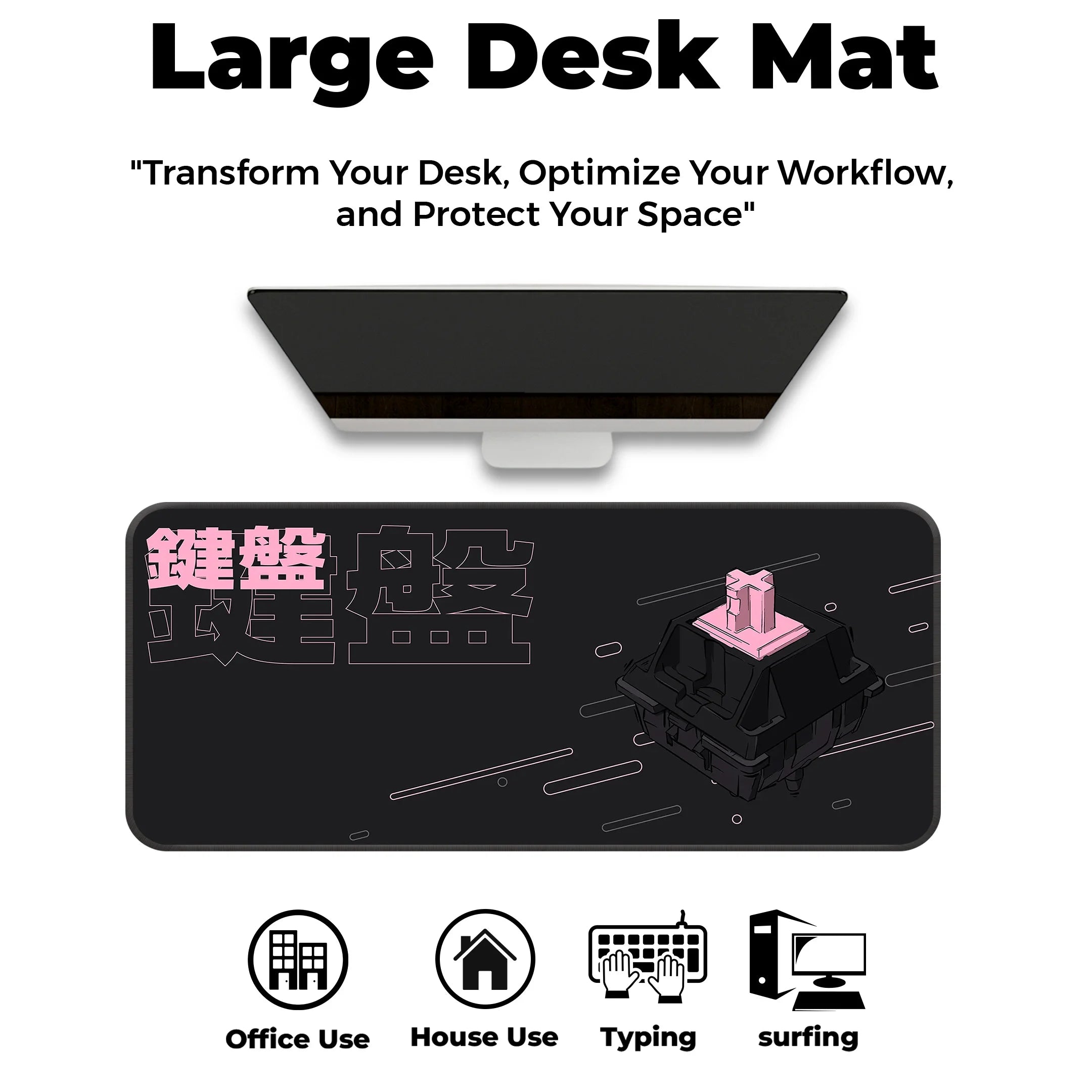 Keyboard Switch Deskmat