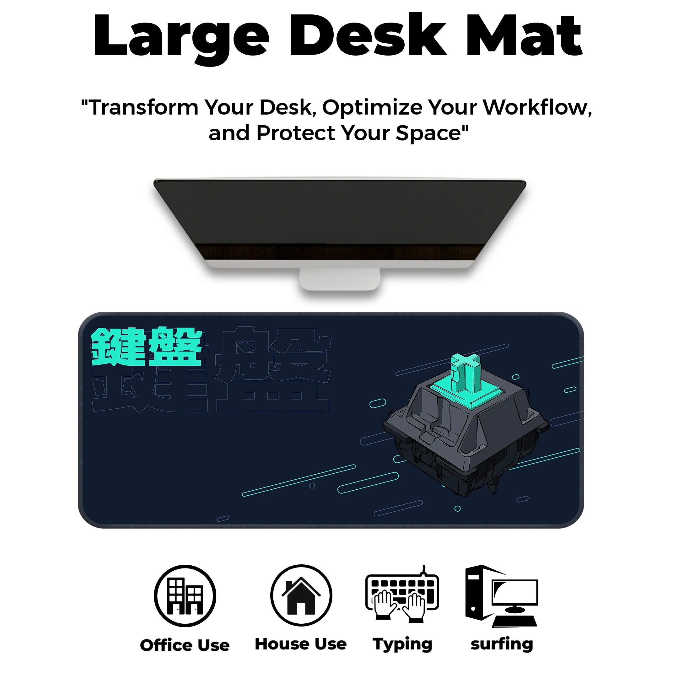 Keyboard Switch Deskmat