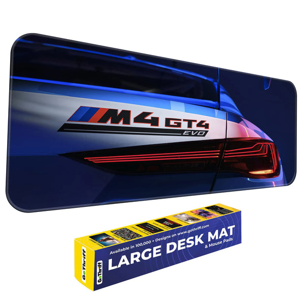 BMW M4 GT4 EVO Rear Light Motorsport Deskmat