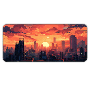 Night City Deskmat