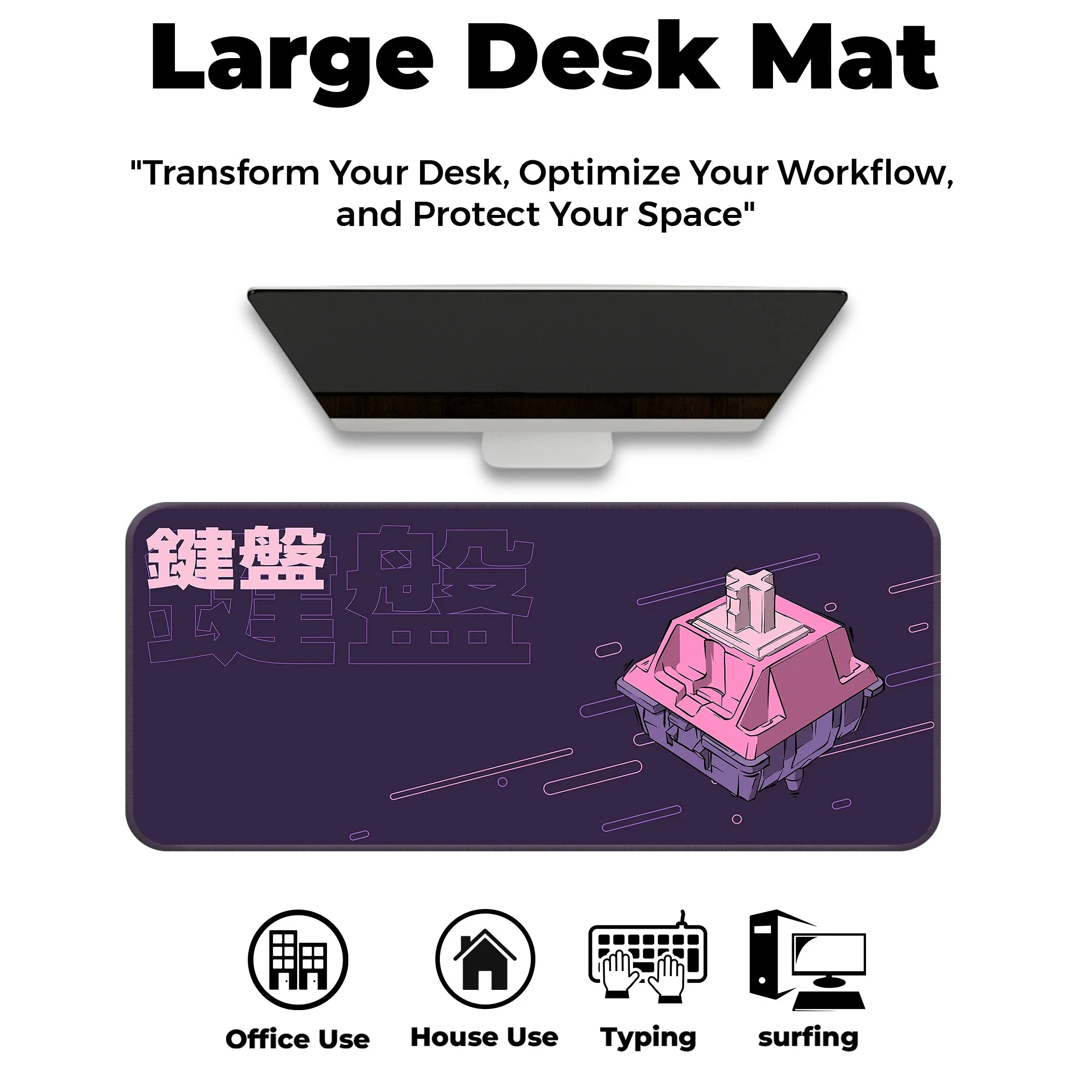 Keyboard Switch Deskmat