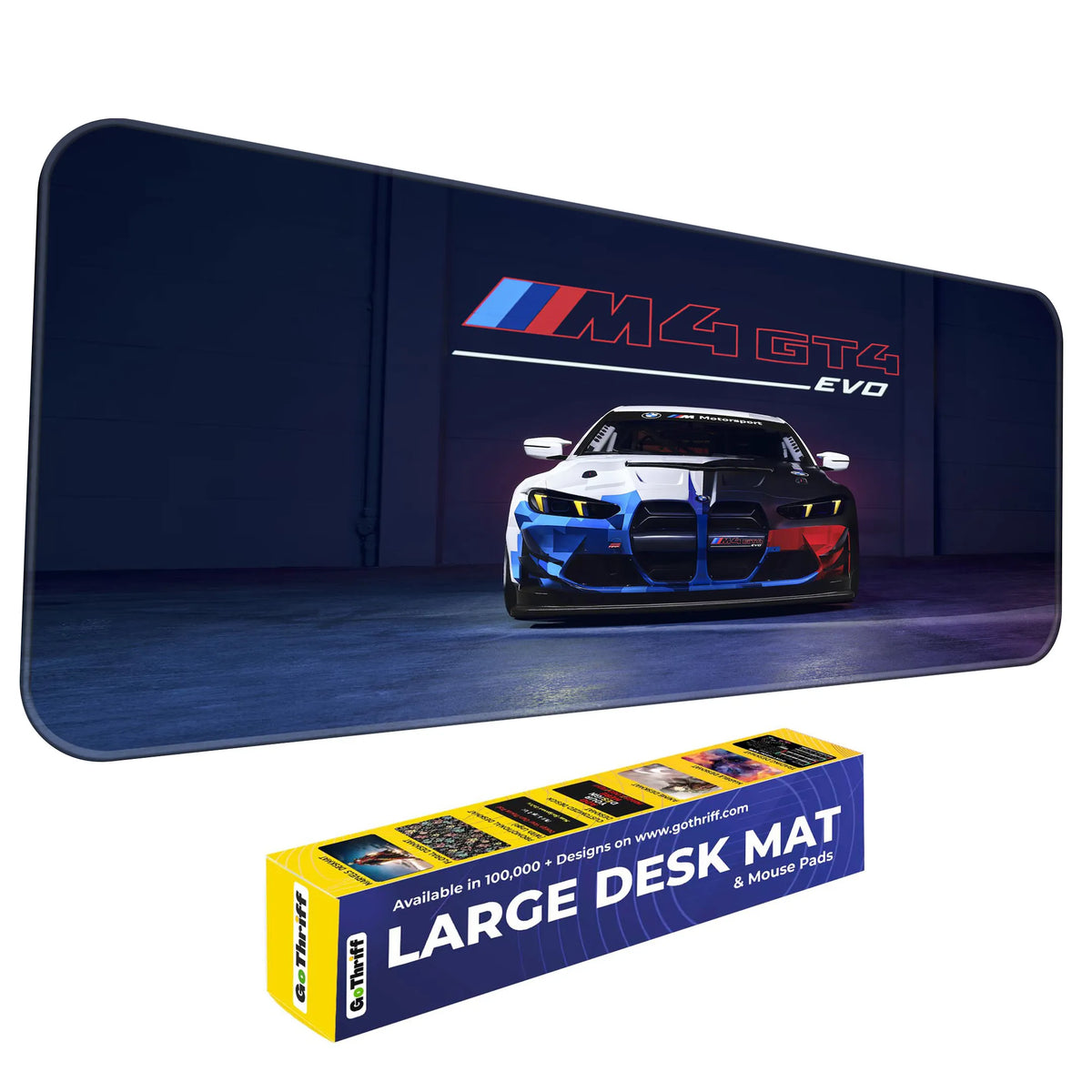 BMW M4 GT4 EVO Motorsport Deskmat