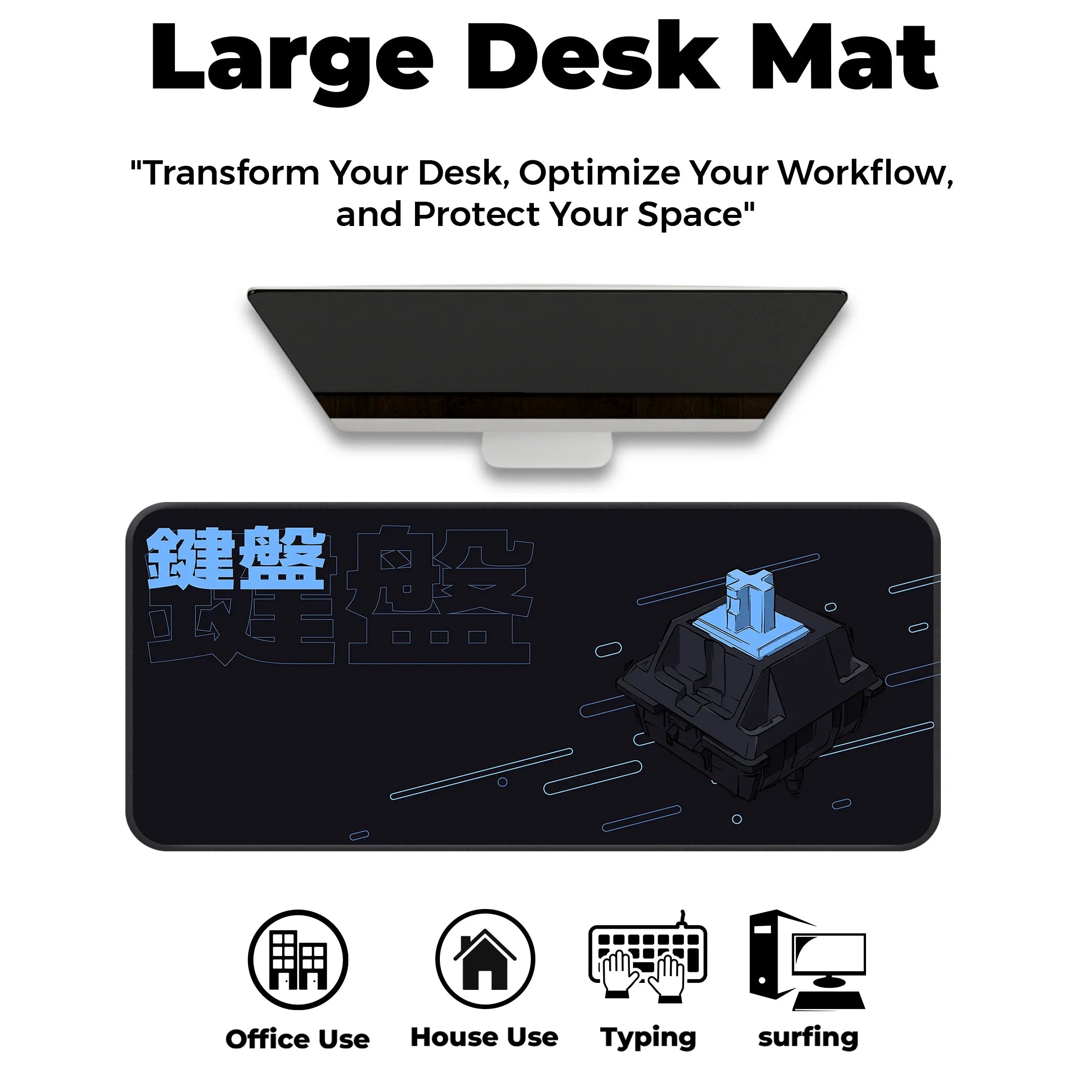 Keyboard Switch Deskmat