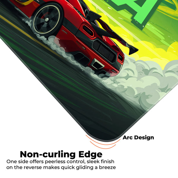 Koenigsegg Agera Red Supercar Drift Deskmat