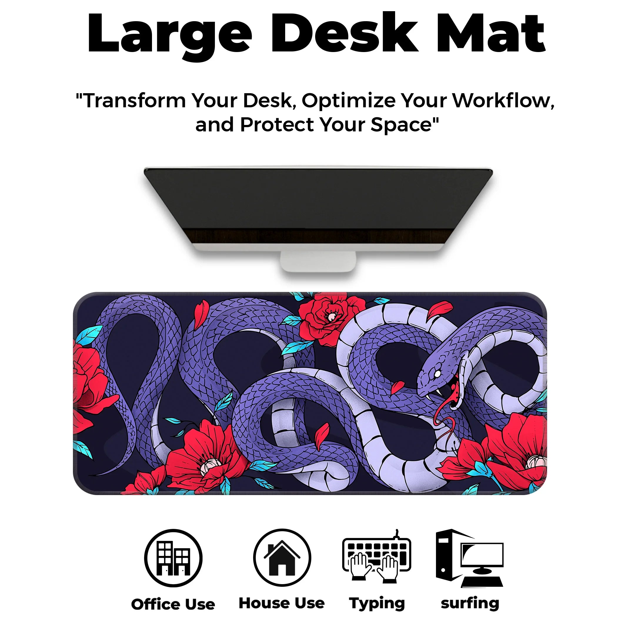 Snake Deskmat