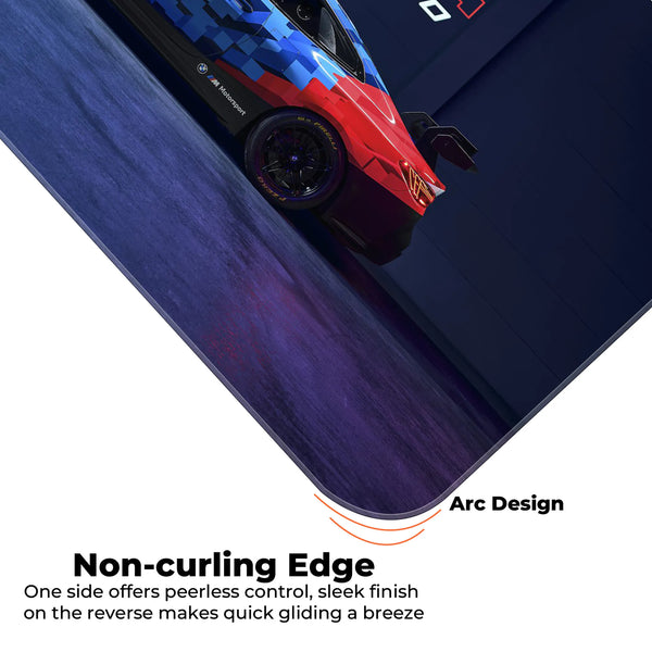 BMW M4 GT4 EVO Racing Side View Deskmat
