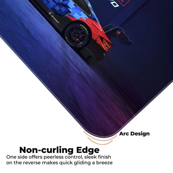 BMW M4 GT3 EVO Racing Side View Deskmat