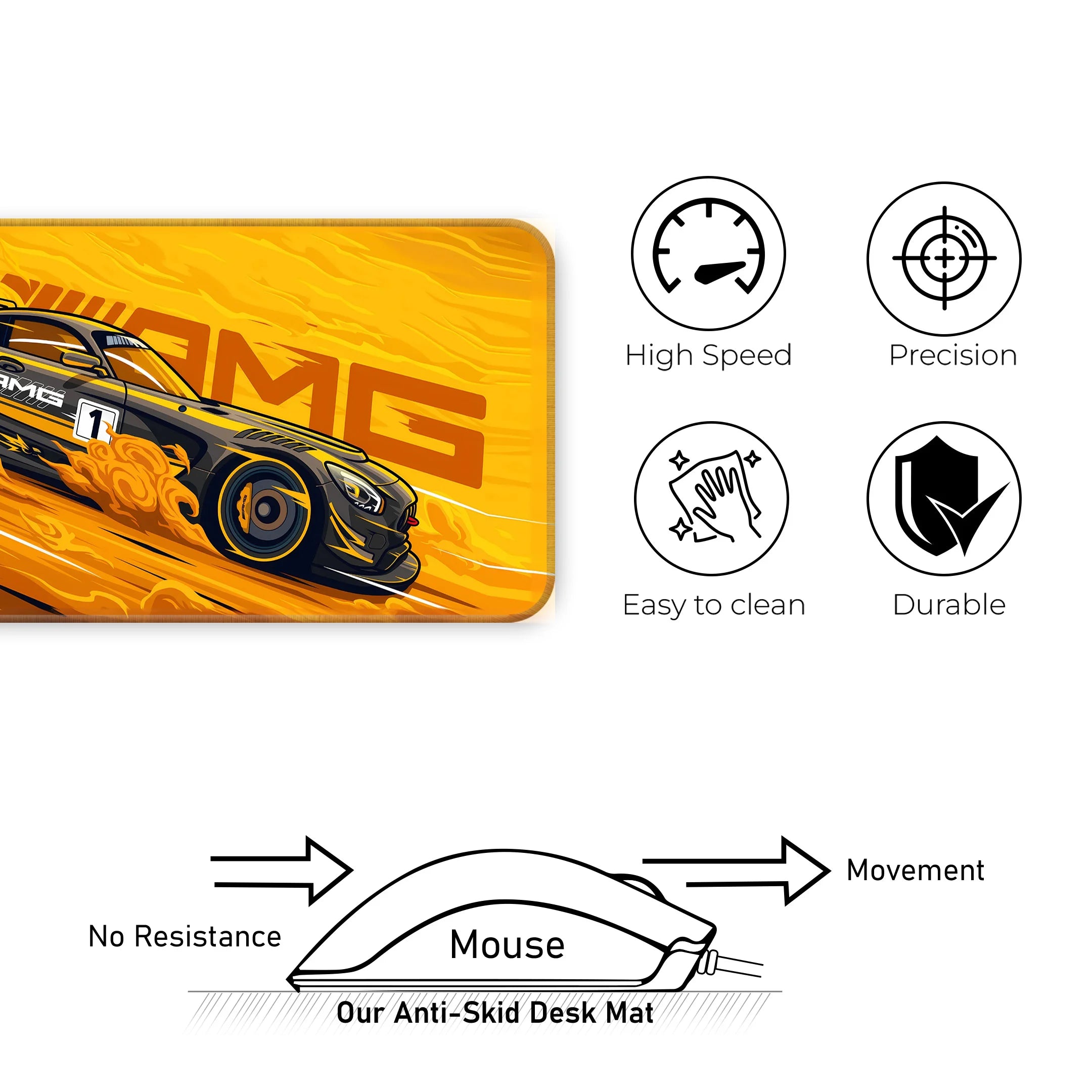 Mercedes-AMG GT Deskmat