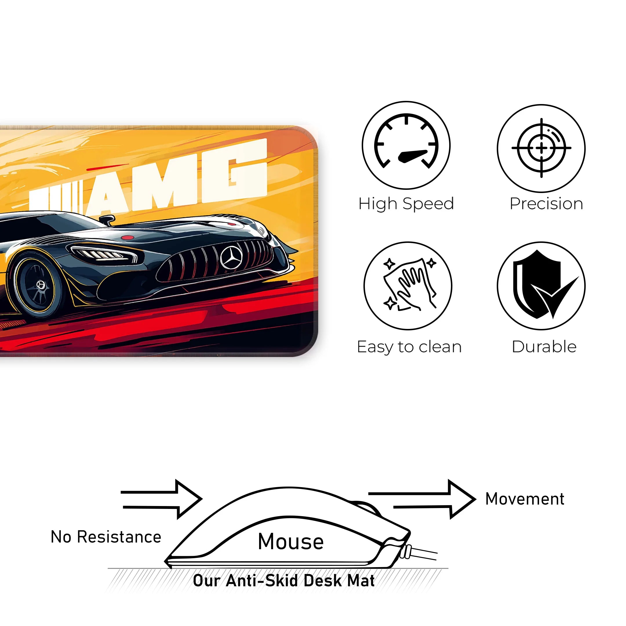 AMG Sports Car DeskMat