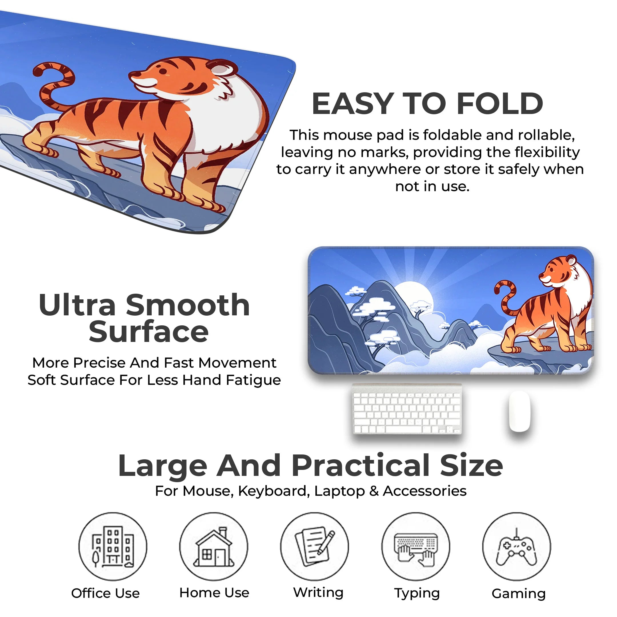 Tiger Sun Deskmat