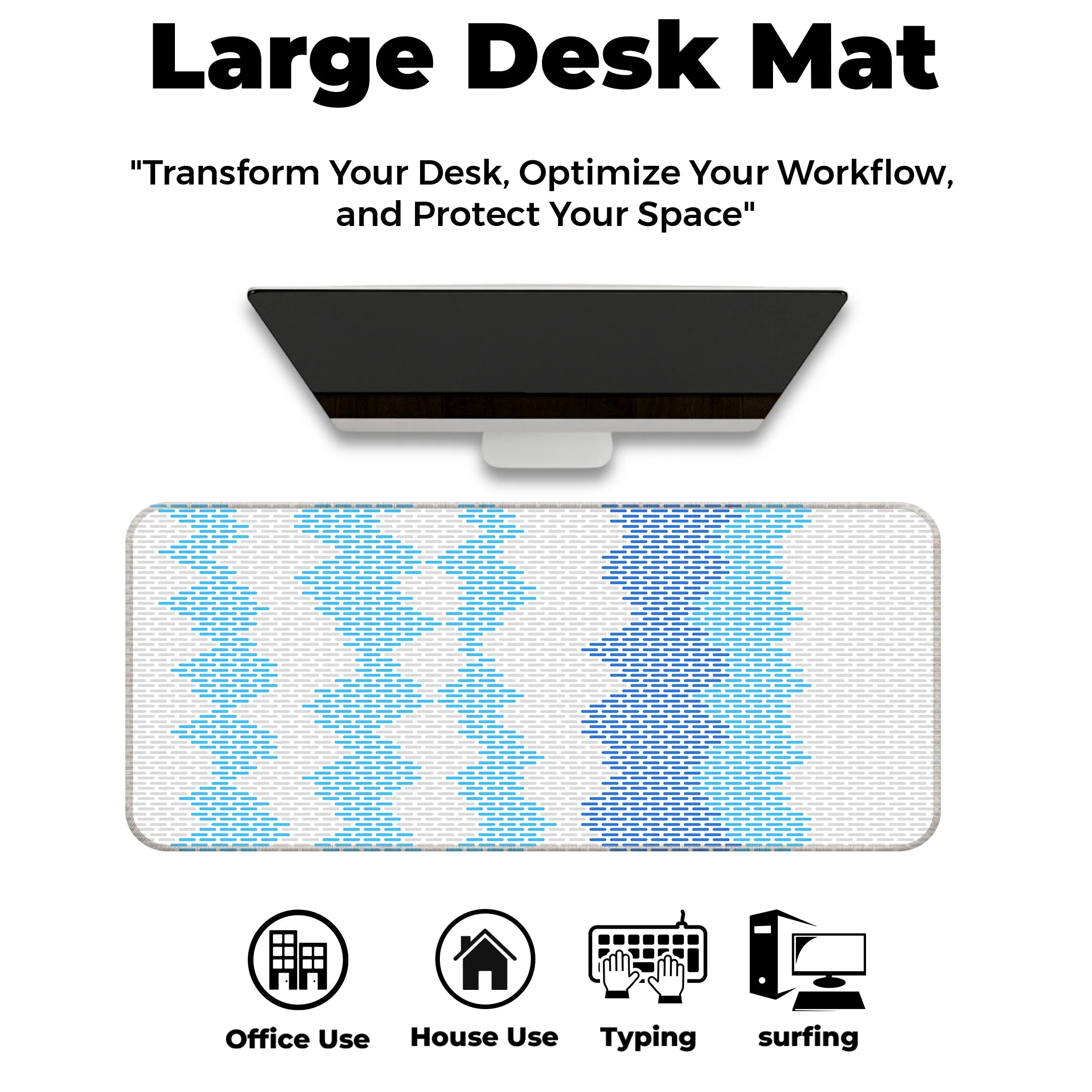 Pattern Reflux Deskmat