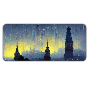 Night City Deskmat