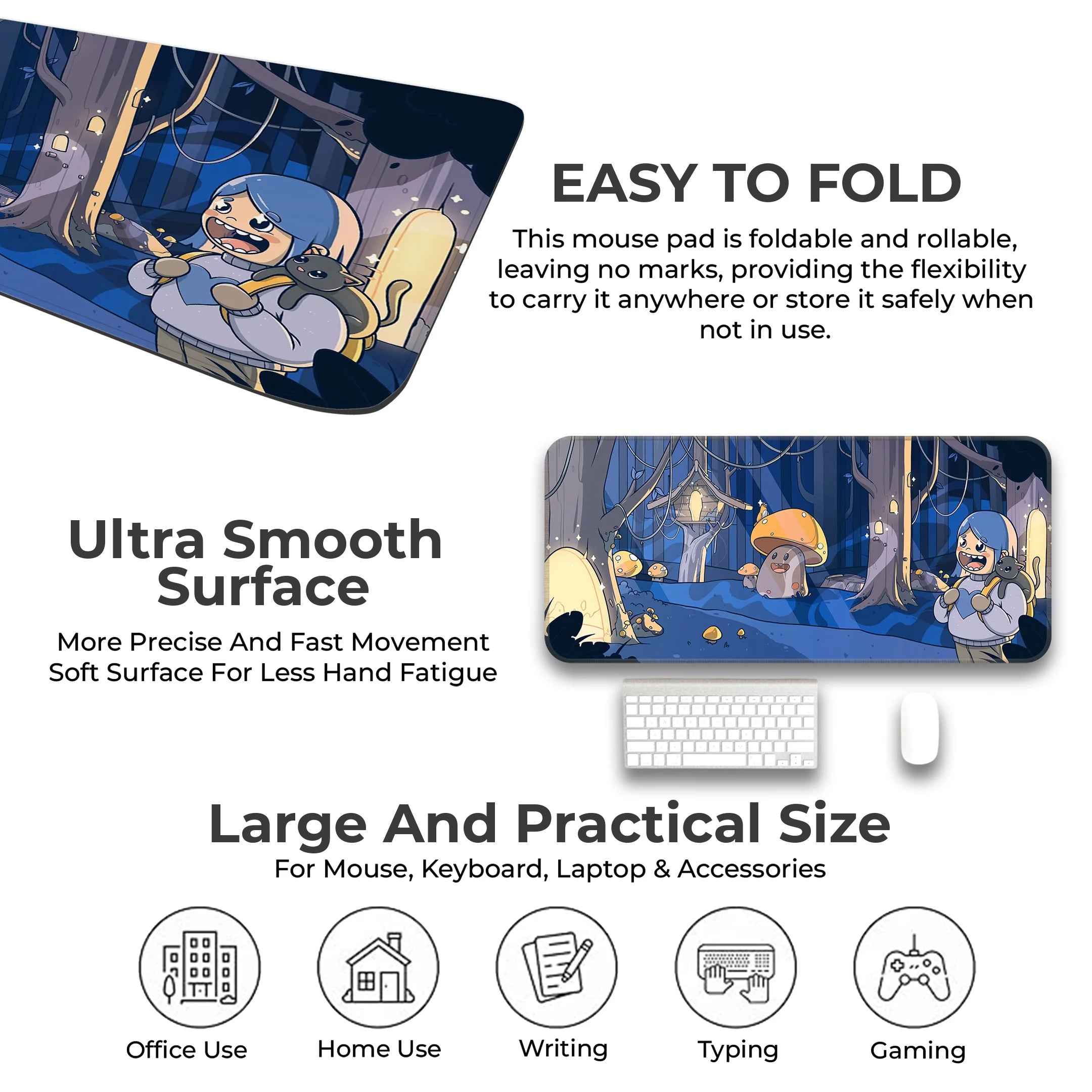 Funji Land Deskmat