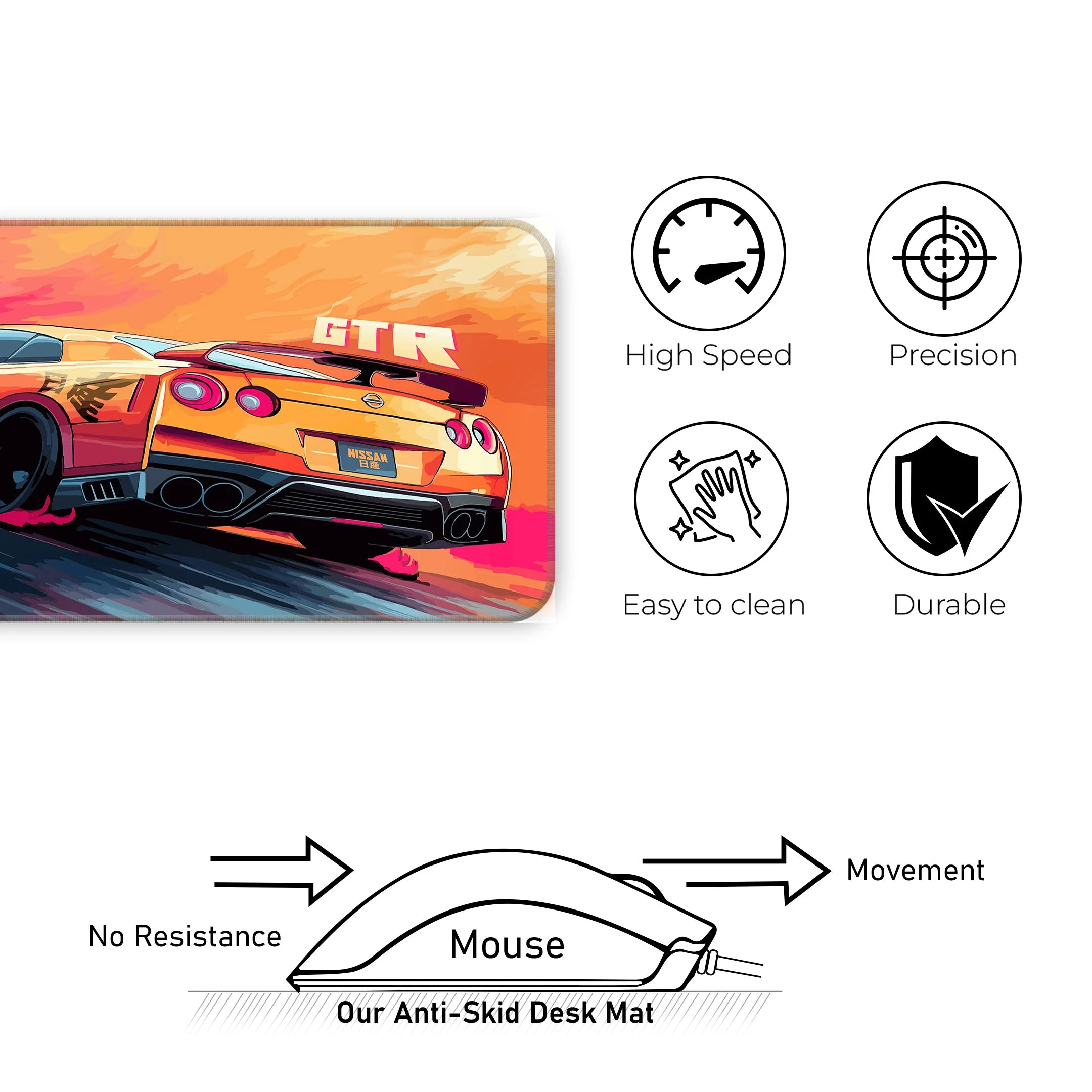 Nissan GT-R Deskmat