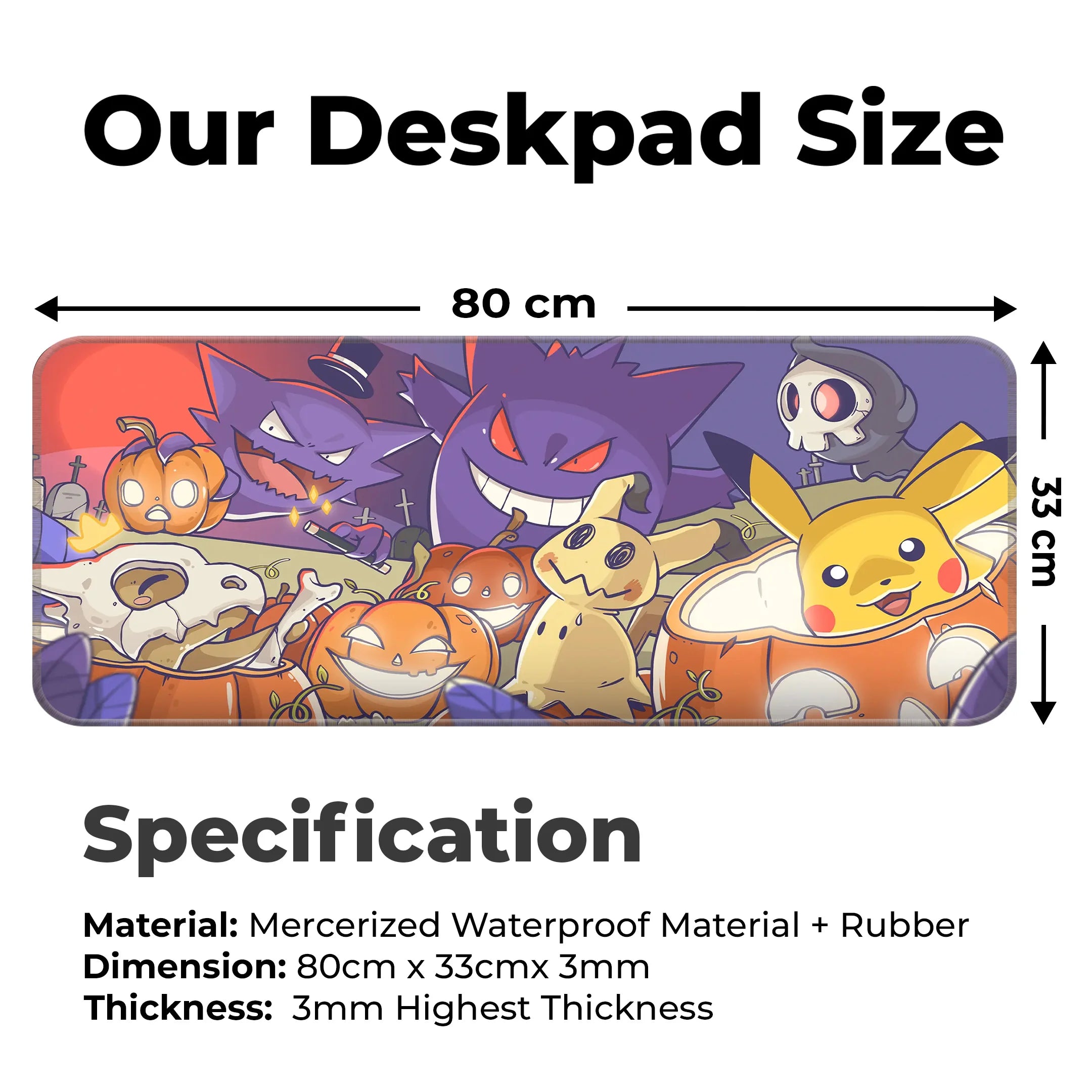 Trick or Treat Trainers Deskmat