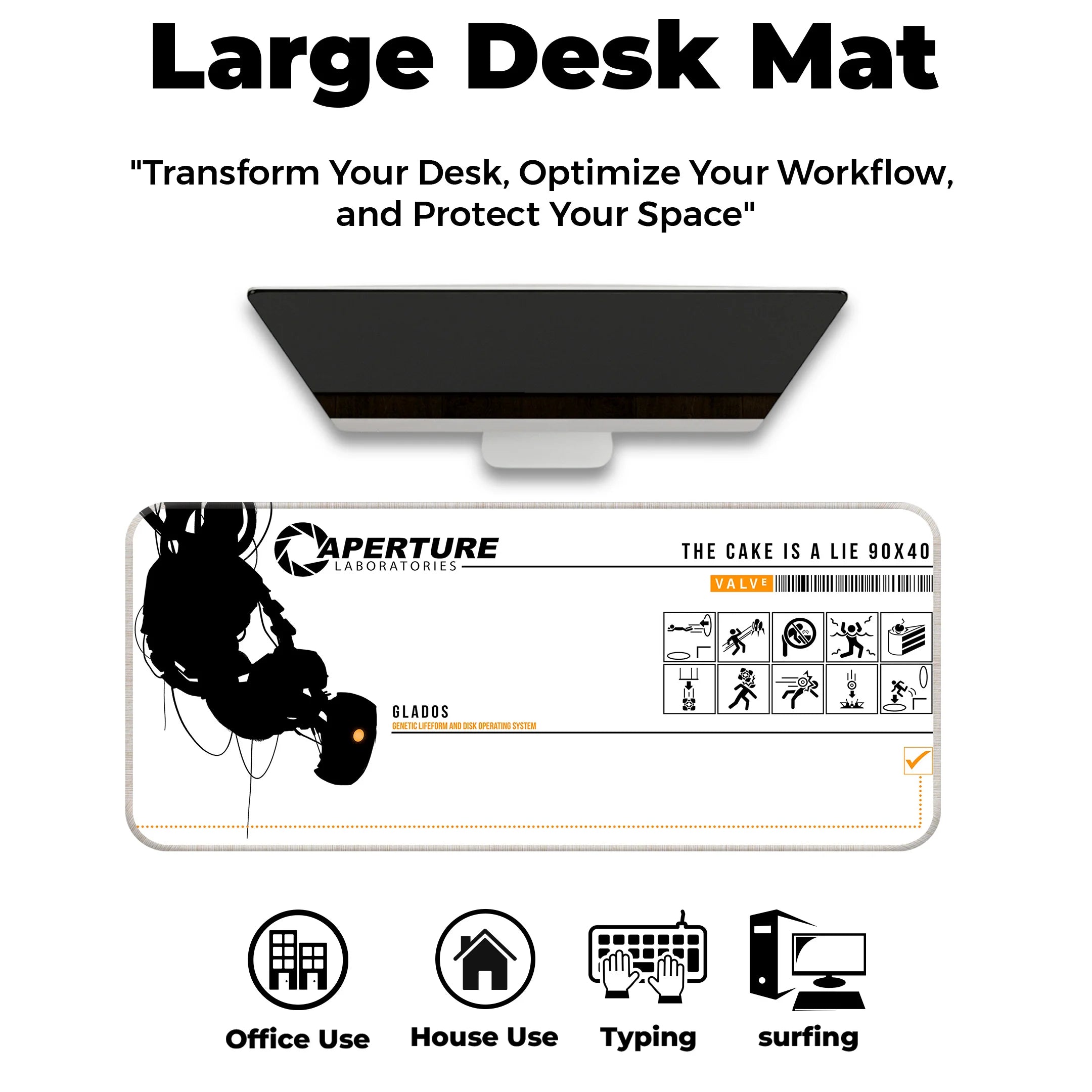 Portal Deskmat