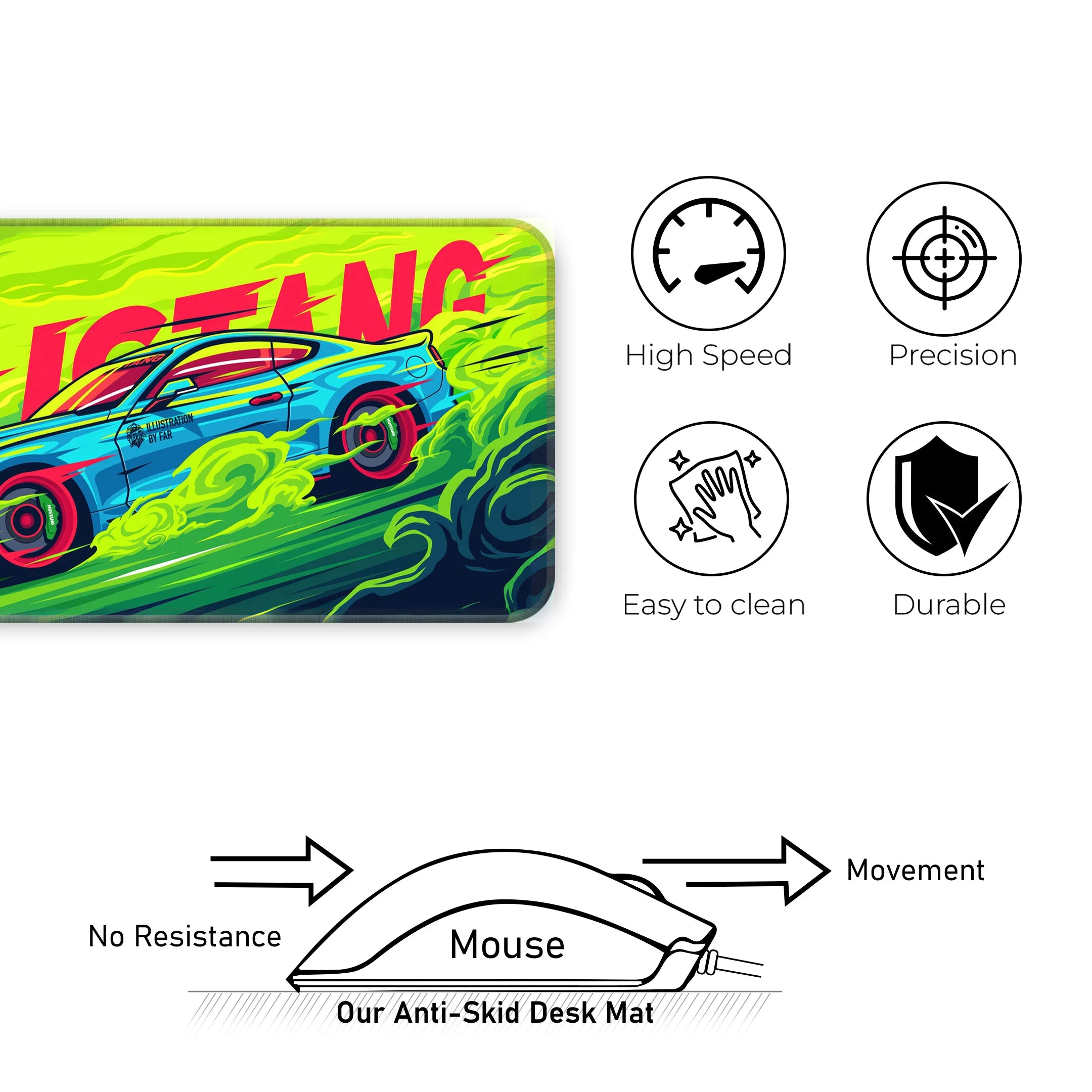 Mustang Deskmat