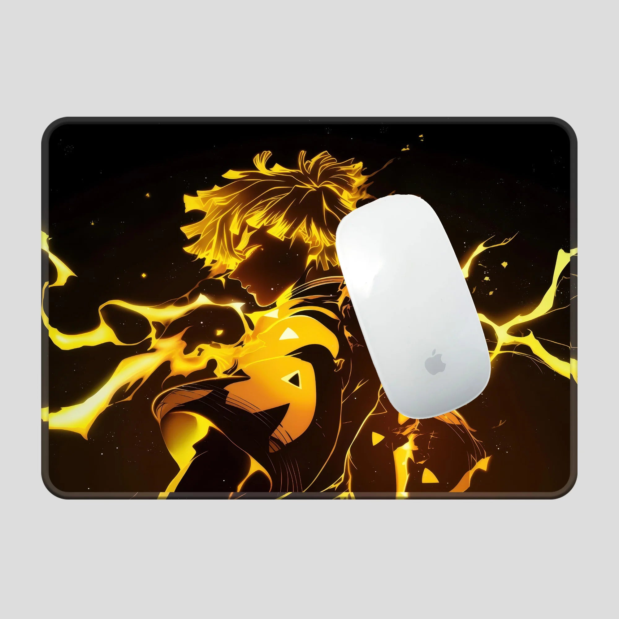 Zenitsu Agatsuma Thunder Strike – Anime Gaming Accessory Mousepad