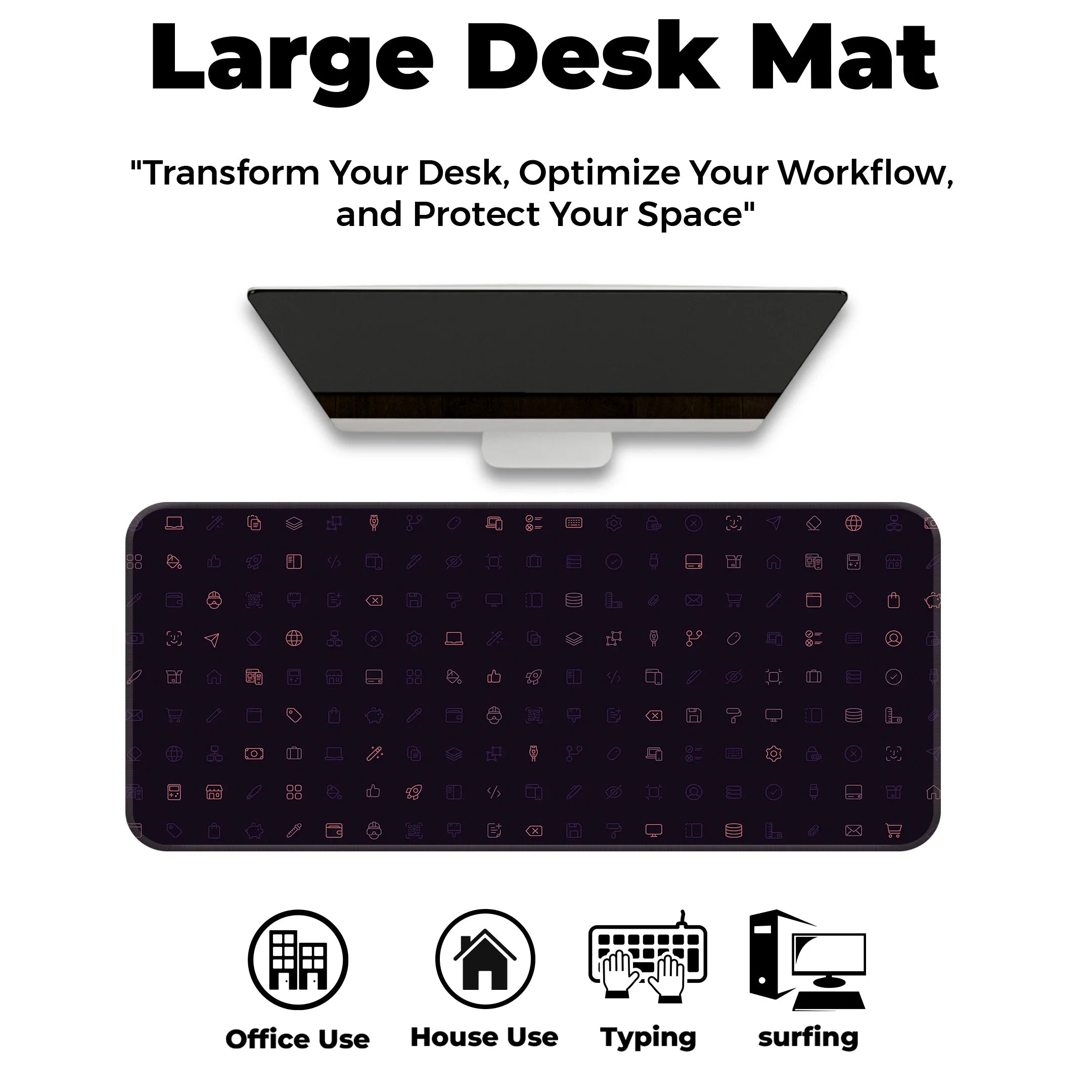 Pattern IC Deskmat