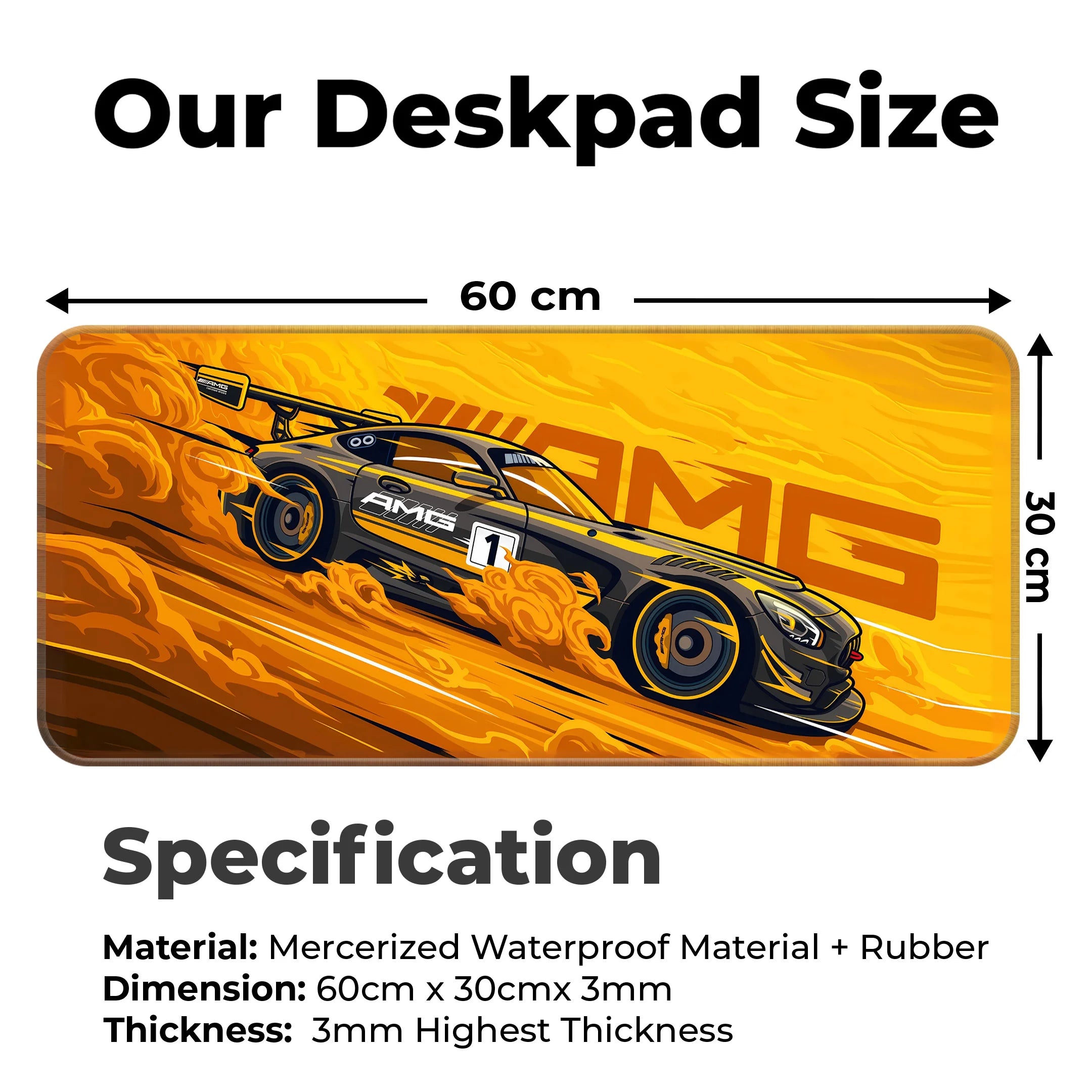 Mercedes-AMG GT Deskmat